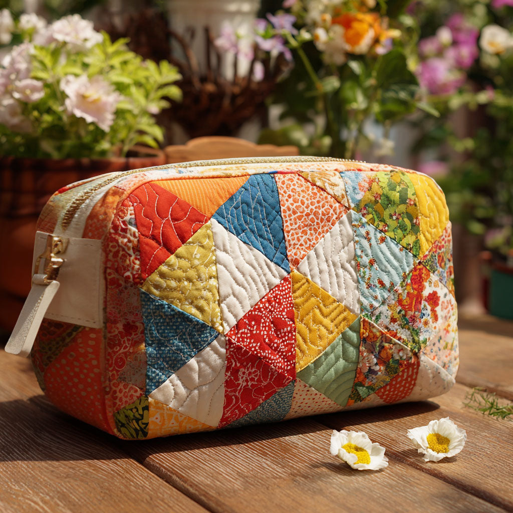 Trousse de maquillage - Rythme coloré
