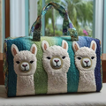 Sac de voyage - Alpagas charmants
