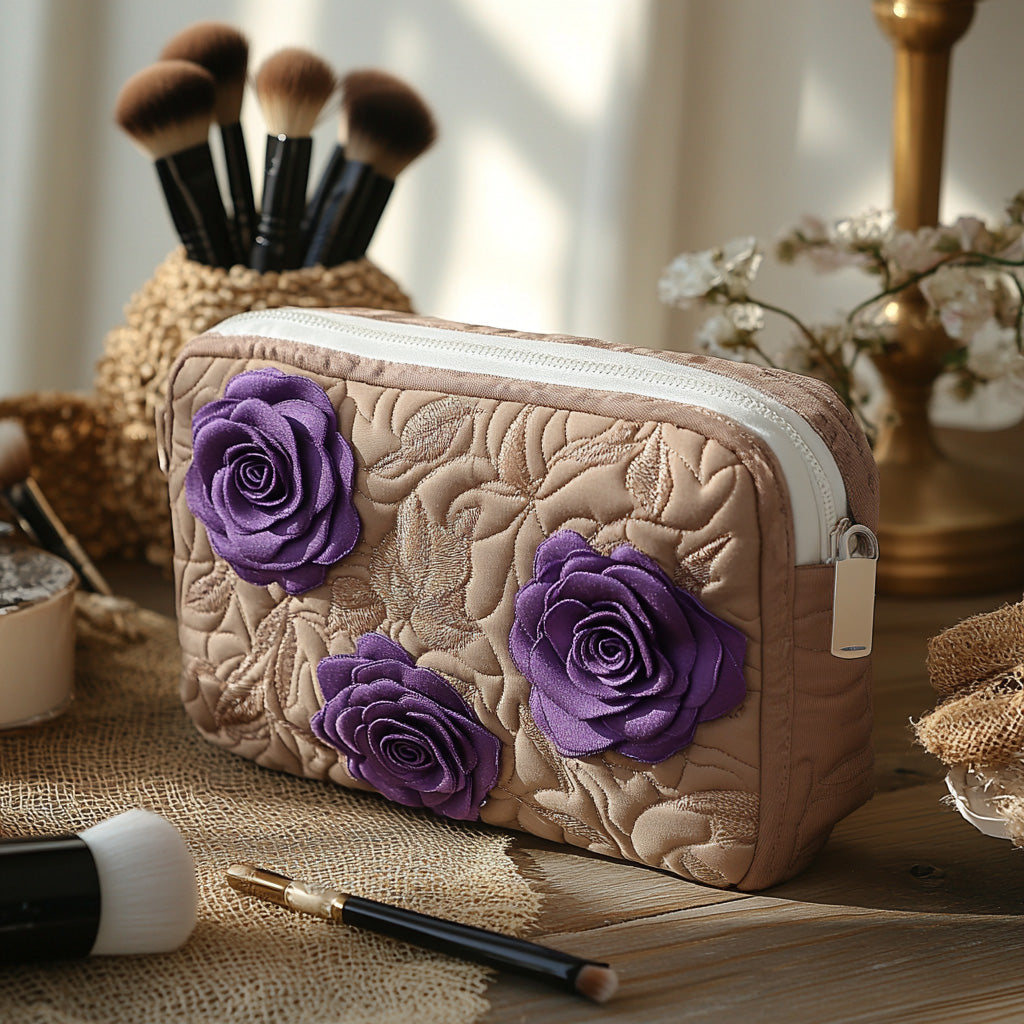 Trousse de maquillage - Rose enchantée