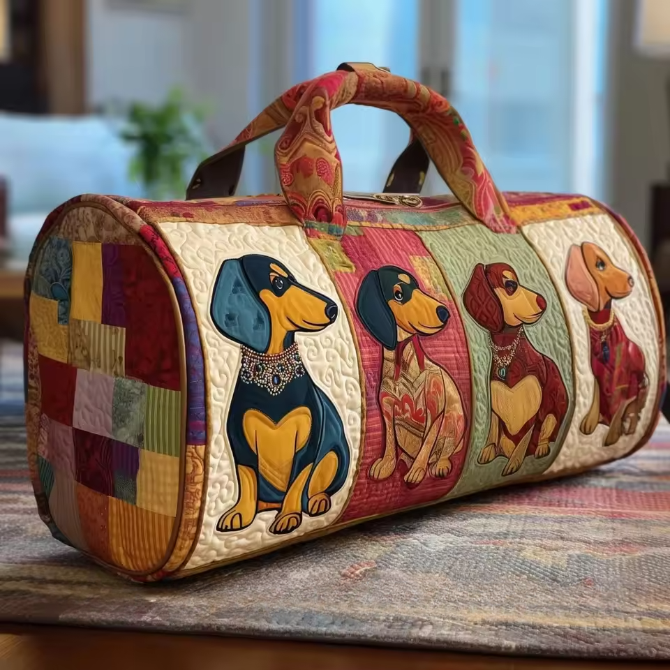 Sac de voyage - Petits chiens au grand cœur