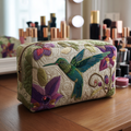 Trousse de maquillage - Jardin de colibris