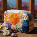 Trousse de maquillage - Soleil paresseux