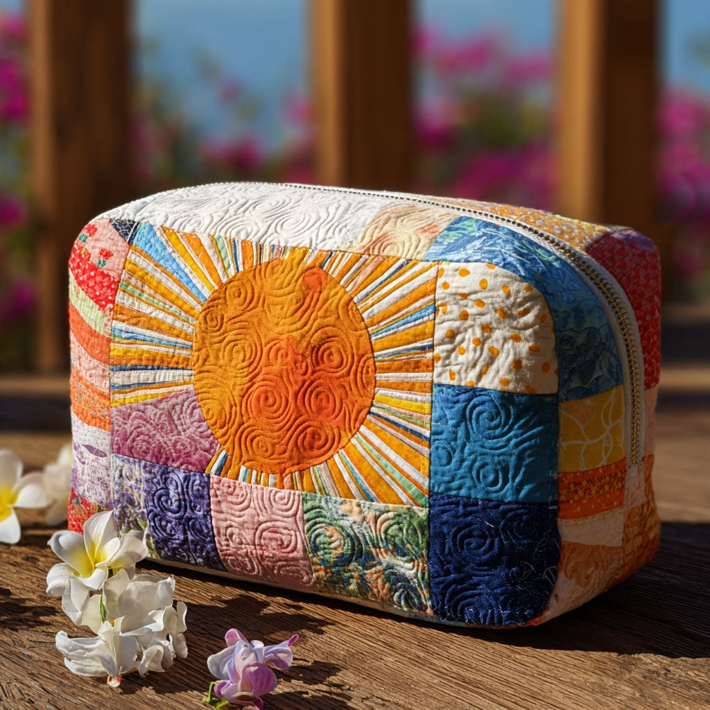 Trousse de maquillage - Soleil paresseux