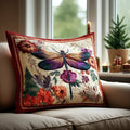 Housse de coussin - Libellule magique
