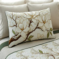 Housse de coussin - Fleurs de magnolia