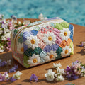 Trousse de maquillage - Chemin de pétales