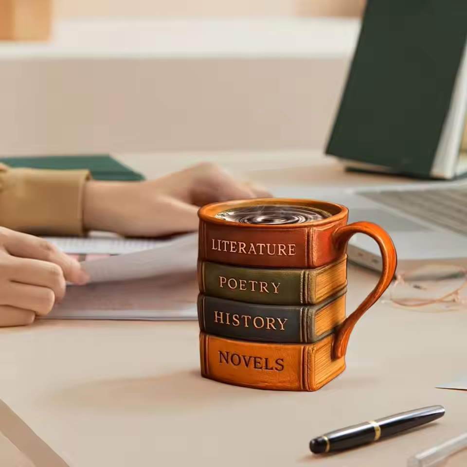 Tasse 3D – Refuge des lecteurs