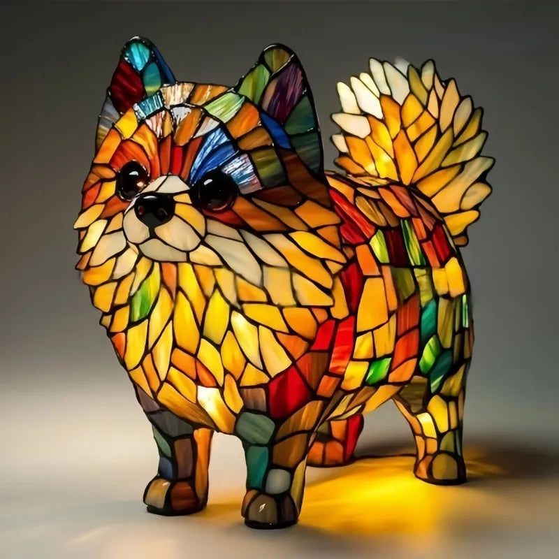 Lampe poméranien – Soleil