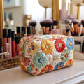 Trousse de maquillage - Pétales lumineux