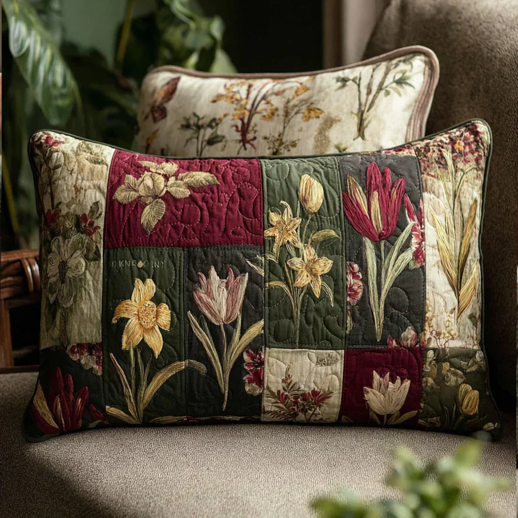 Housse de coussin - Rêves de fleurs sauvages