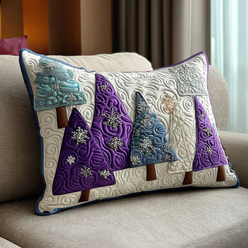 Housse de coussin - Améthyste hivernale