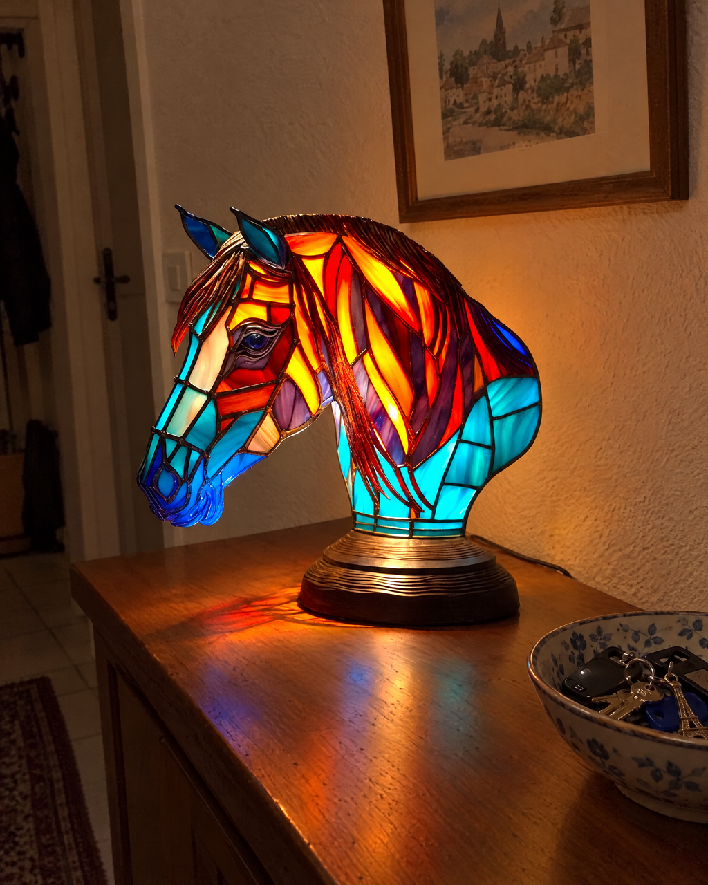 Lampe cheval – Étoile