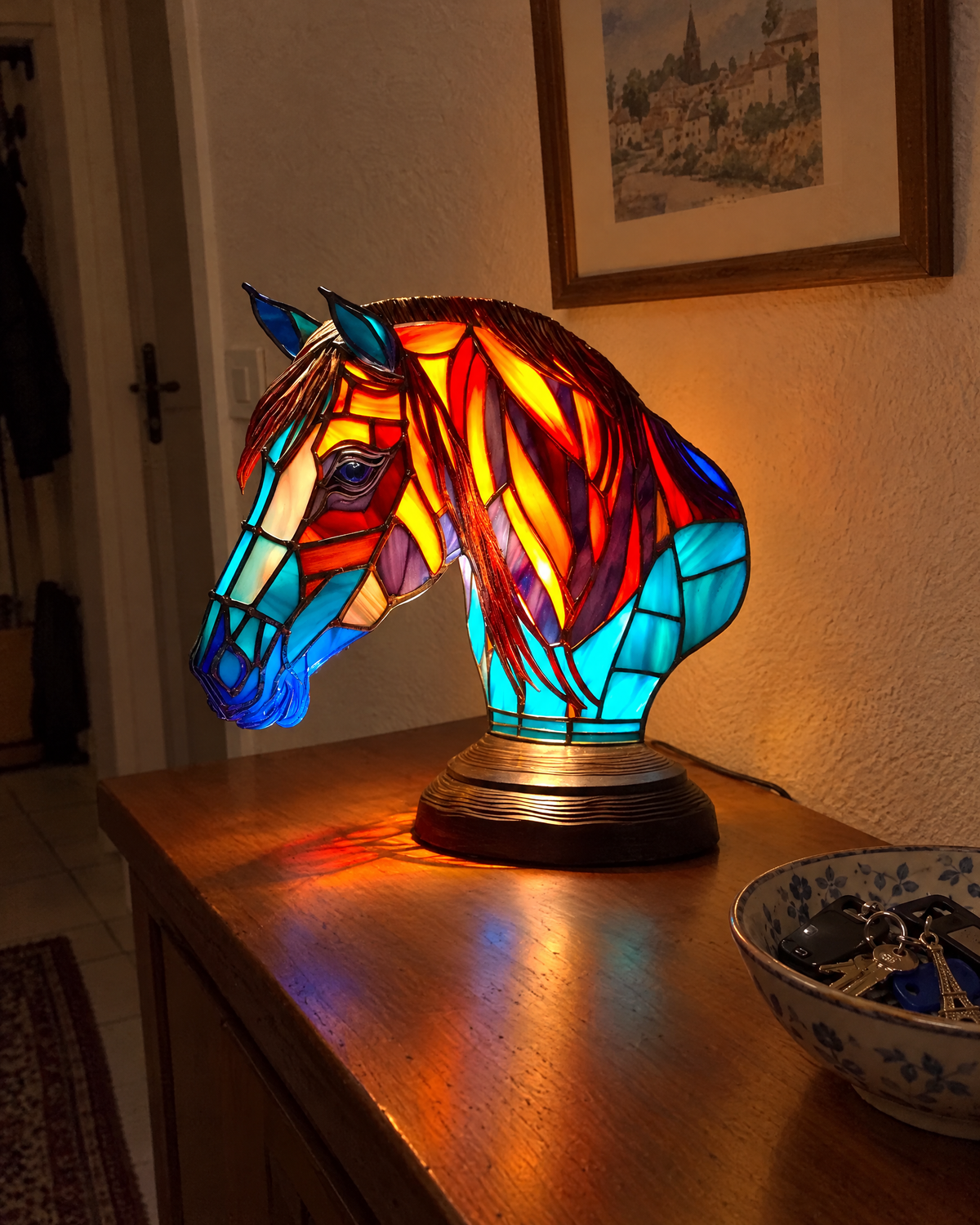 Lampe cheval – Étoile