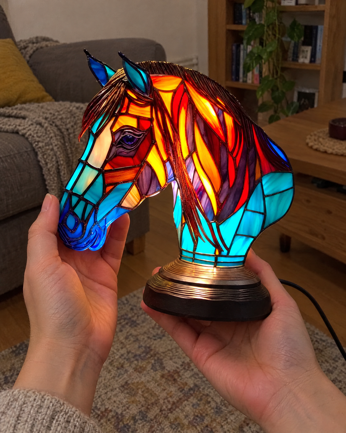 Lampe cheval – Étoile