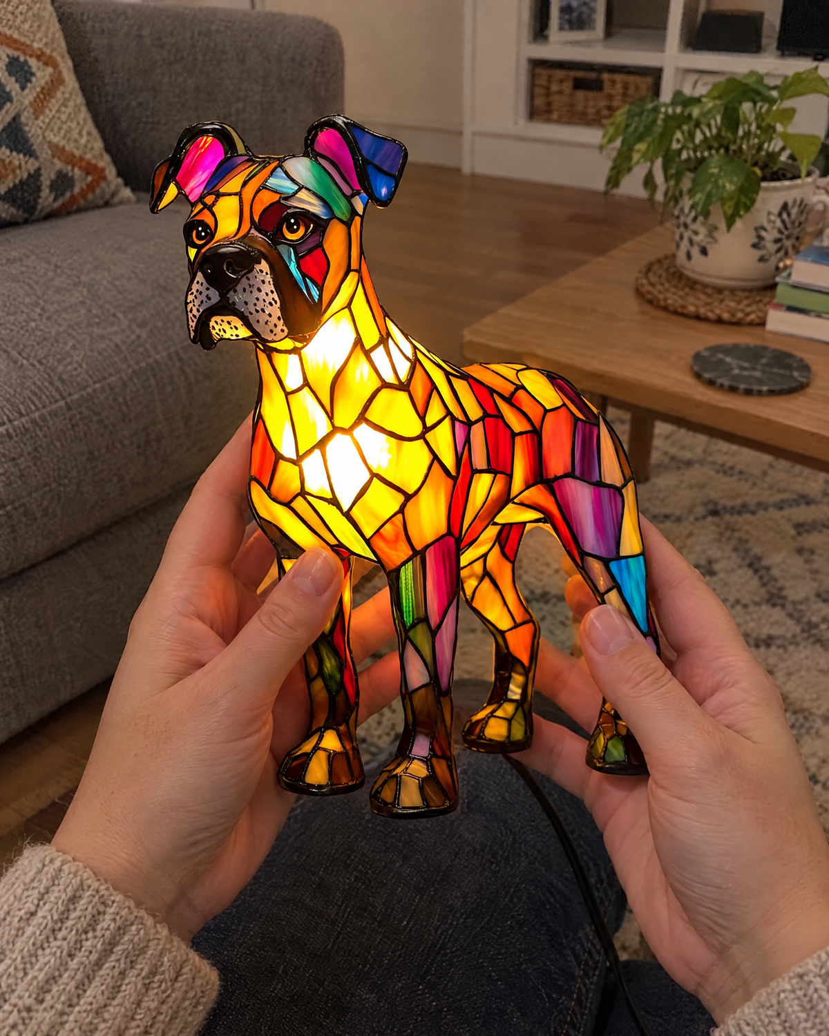 Lampe chien – Éclair
