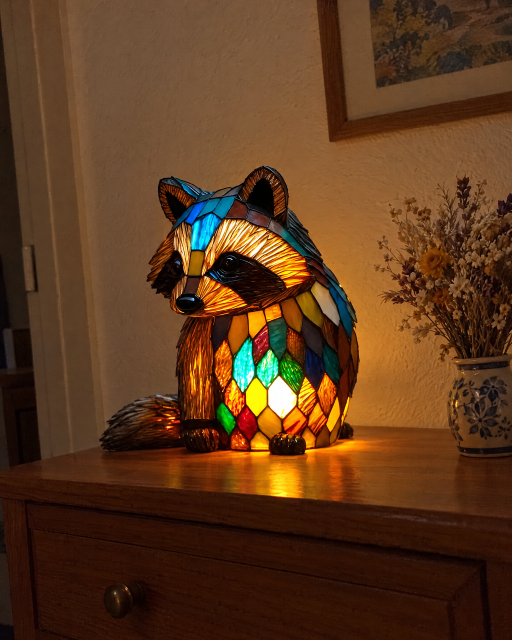 Lampe raton laveur – Jackie
