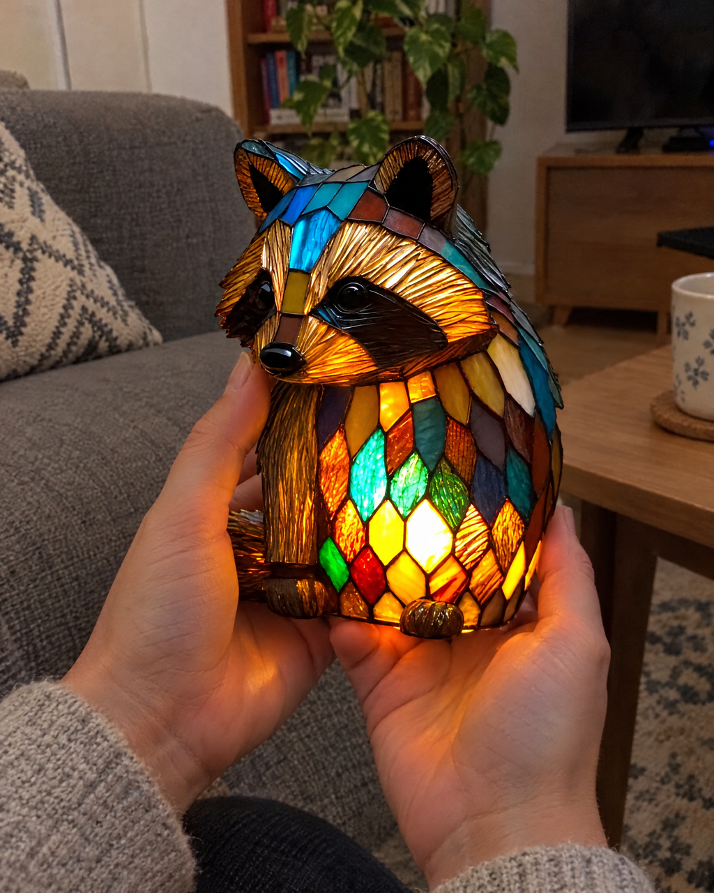 Lampe raton laveur – Jackie