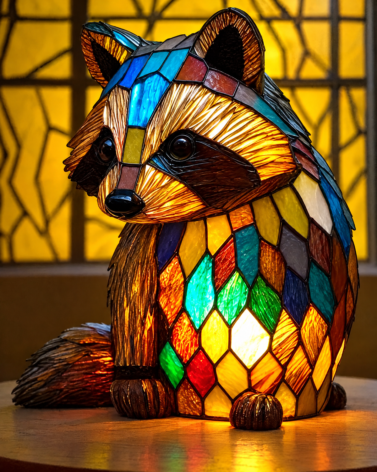 Lampe raton laveur – Jackie