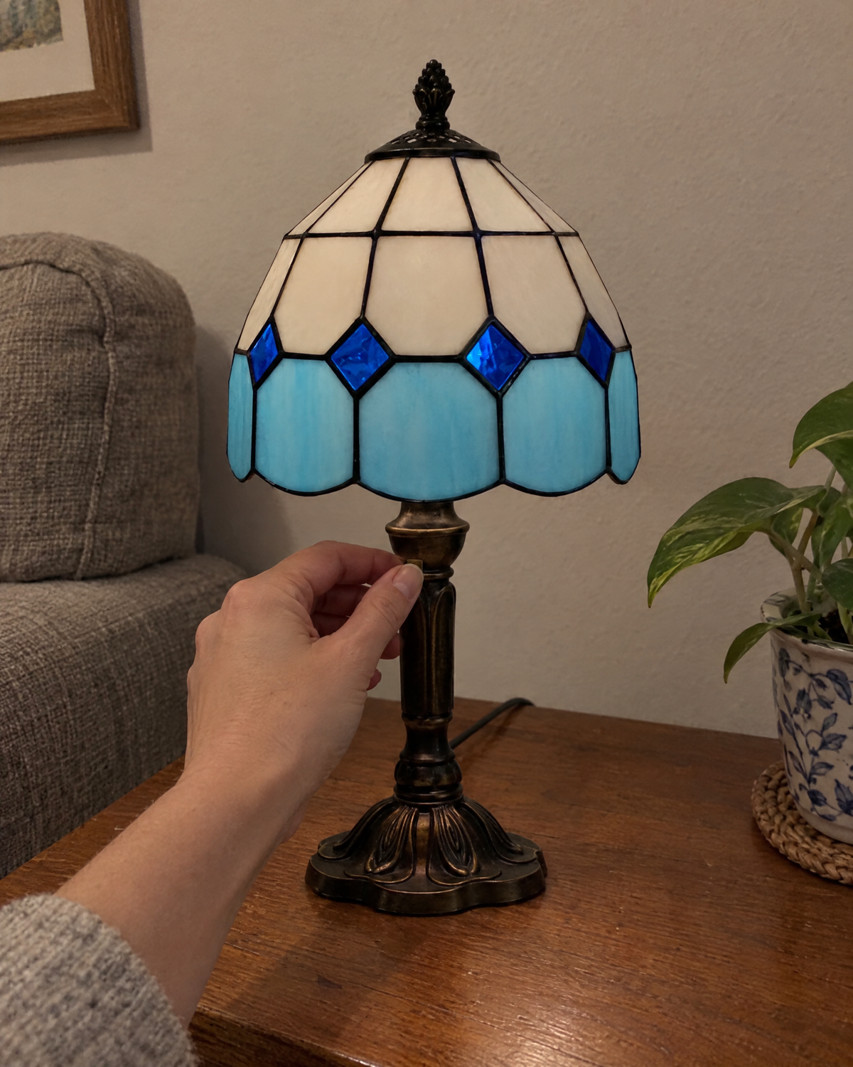 Lampe de table - Pensées nuageuses
