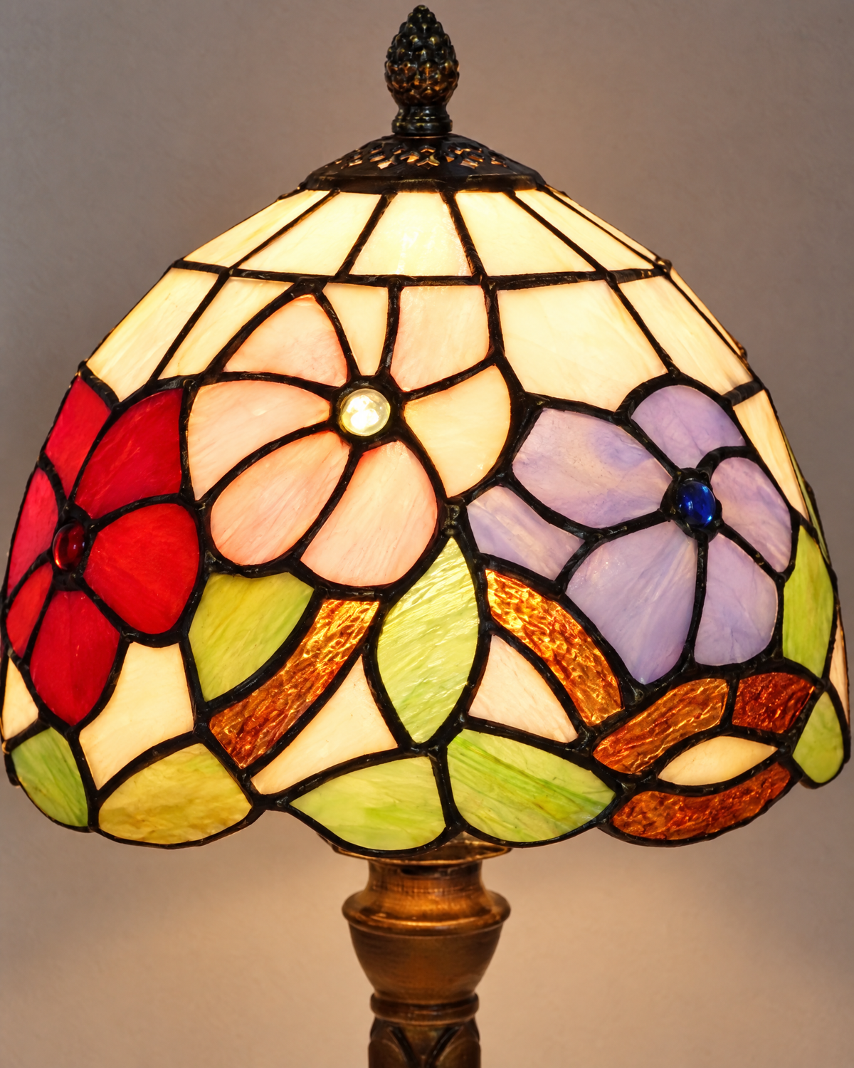 Lampe de table - Prairie rosée