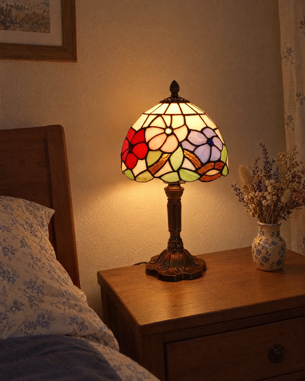 Lampe de table - Prairie rosée