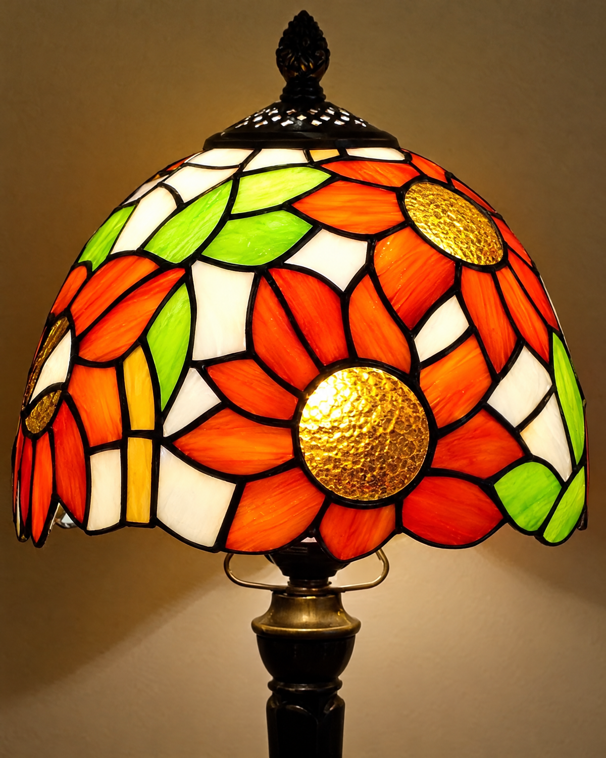 Lampe de table - Prairie fleurie