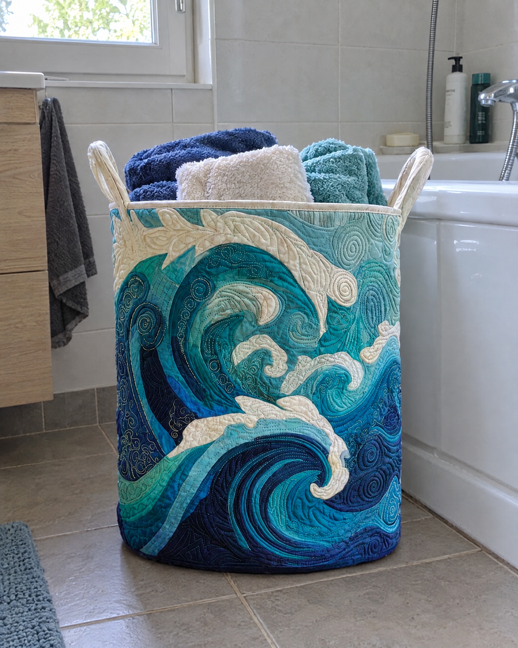 Panier à linge - Écume douce