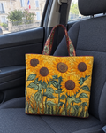 Sac artisanal - Champ de tournesols