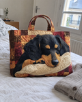 Sac artisanal - Petit chien endormi