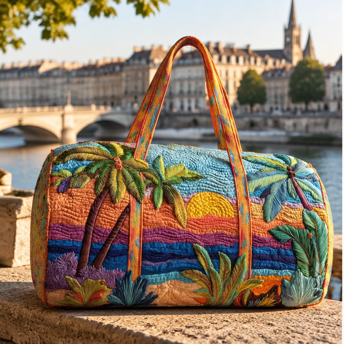 Sac de voyage - Coucher de soleil tropical