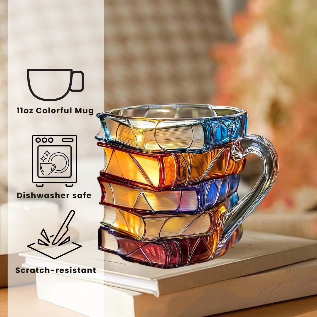Tasse 3D – Bonheur de lecture